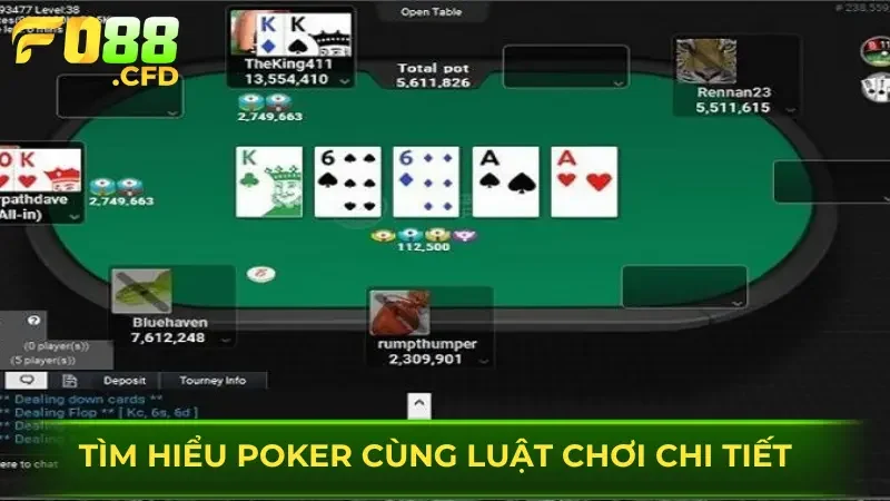 Tìm hiểu Poker cùng luật chơi chi tiết